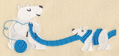 Knitting with Polar Bears