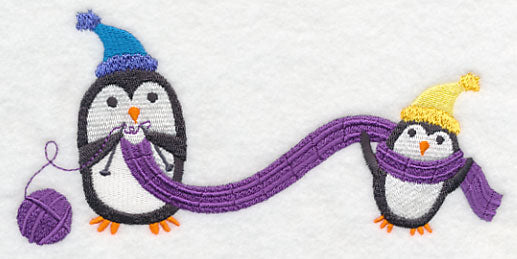 Knitting with Penguins