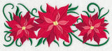Tis the Season Poinsettia Border