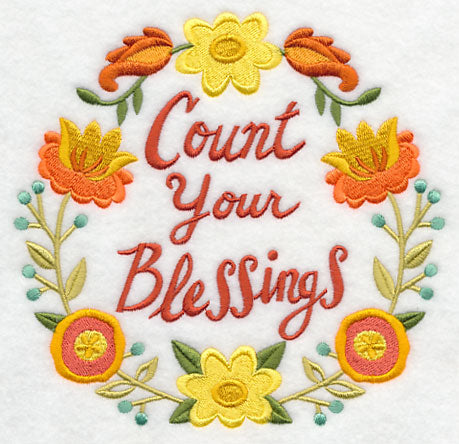 Count Your Blessings Wreath