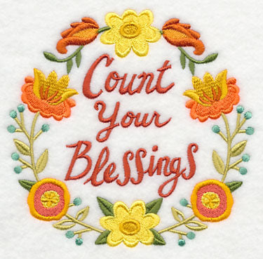 Count Your Blessings Wreath
