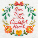 Give Thanks With a Grateful Heart Wreath