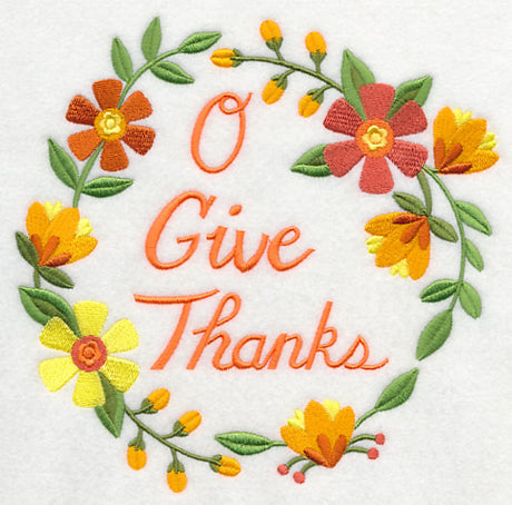 O Give Thanks Wreath