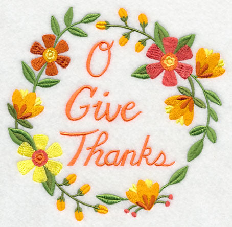 O Give Thanks Wreath