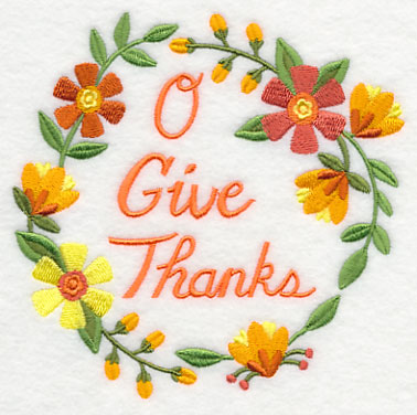 O Give Thanks Wreath