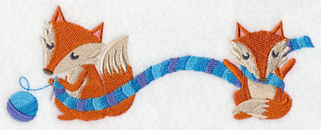 Crocheting with Foxes