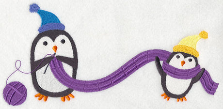 Crocheting with Penguins