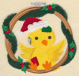 Hoop It Up Christmas Chick