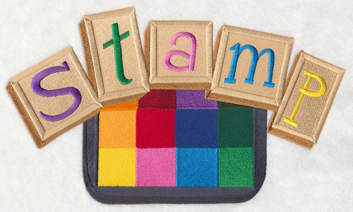 Stamp with Pad
