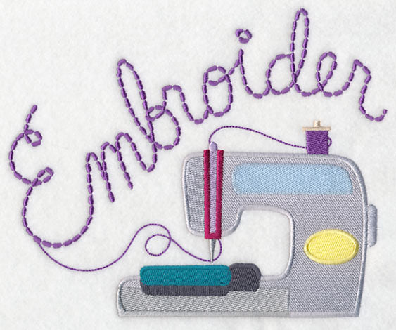 Embroider and Machine