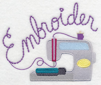 Embroider and Machine