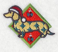 Dachshund - Diamonds