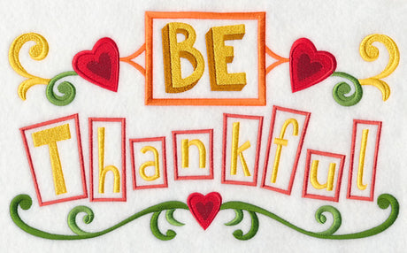 Be Thankful