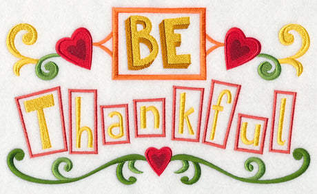 Be Thankful