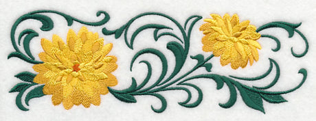 Autumn Chrysanthemum Border