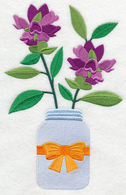 Primitive Turtleheads in Mason Jar