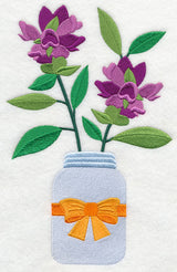 Primitive Turtleheads in Mason Jar