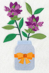 Primitive Turtleheads in Mason Jar