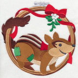 Hoop It Up Christmas Chipmunk