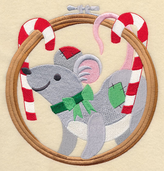 Hoop It Up Christmas Mouse