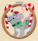 Hoop It Up Christmas Mouse