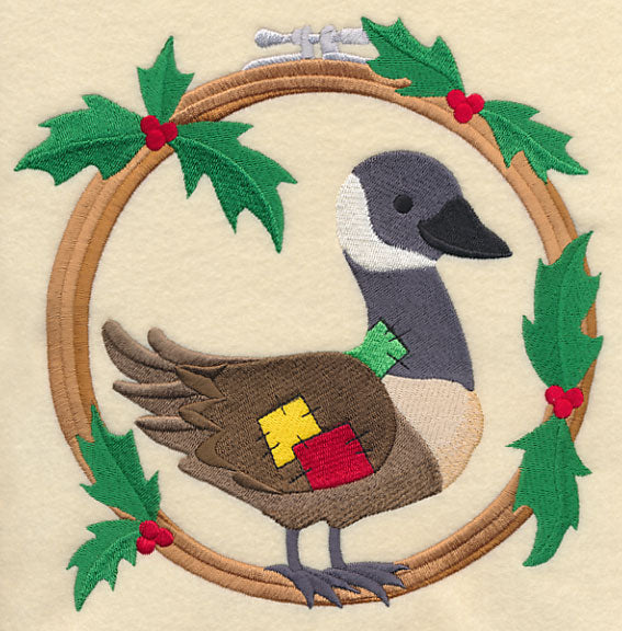 Hoop It Up Christmas Canada Goose