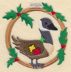 Hoop It Up Christmas Canada Goose