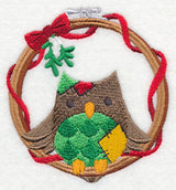 Hoop It Up Christmas Owl