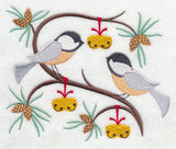 Deck the Halls with Christmas Chickadees