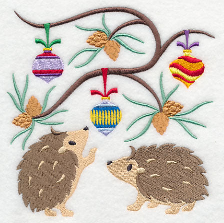 Deck the Halls with Christmas Hedgehogs