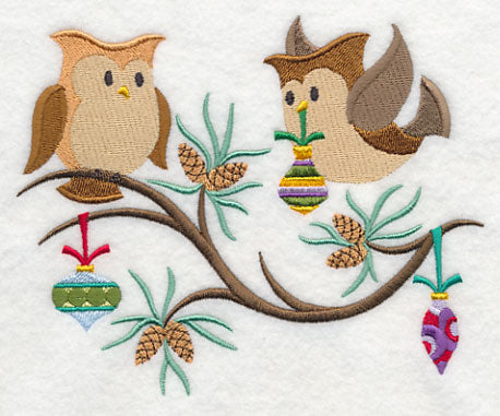 Deck the Halls with Christmas Owls