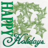 Happy Holidays Square