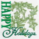 Happy Holidays Square