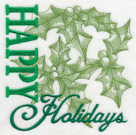 Happy Holidays Square