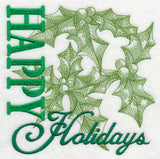 Happy Holidays Square