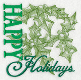 Happy Holidays Square