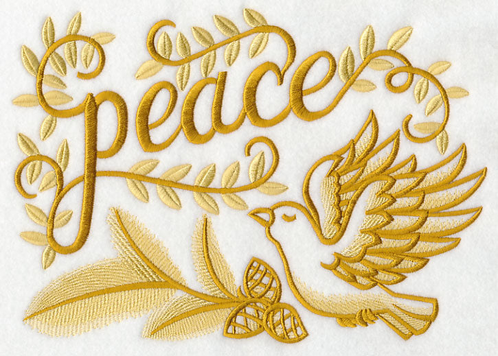 Christmas Peace and Dove