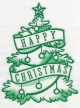 Happy Christmas and Tree