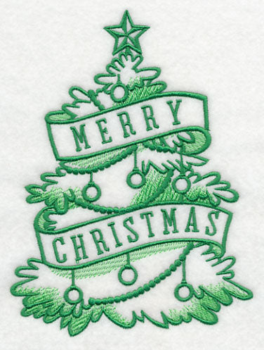 Merry Christmas and Tree