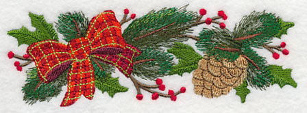 Pining for Christmas Border