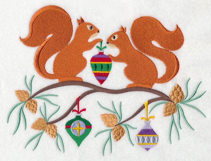 Deck the Halls with Christmas Squirrels