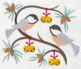 Deck the Halls with Christmas Chickadees
