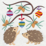 Deck the Halls with Christmas Hedgehogs