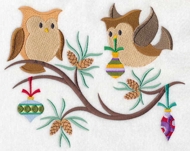 Deck the Halls with Christmas Owls
