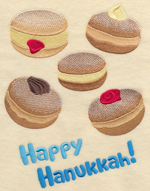 Tasty Hanukkah Sufganiyot