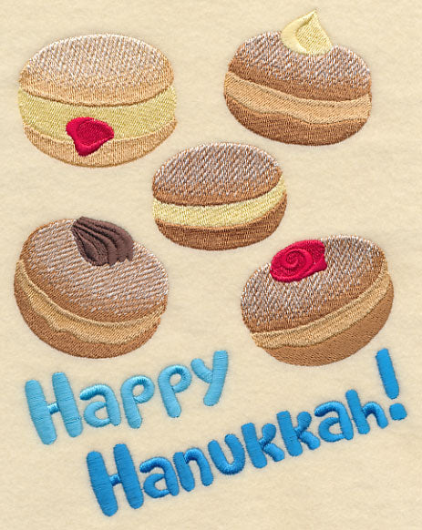 Tasty Hanukkah Sufganiyot