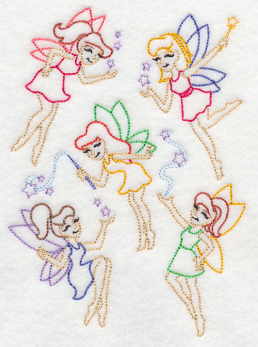 Flight of Fairies (Vintage)
