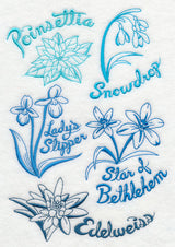 Winter Garden Collage