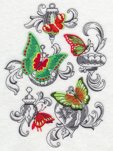 Butterflies at Christmas