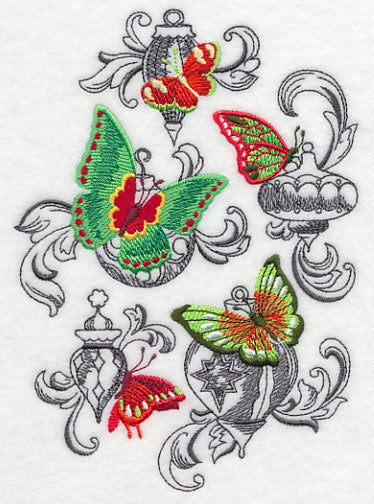 Butterflies at Christmas